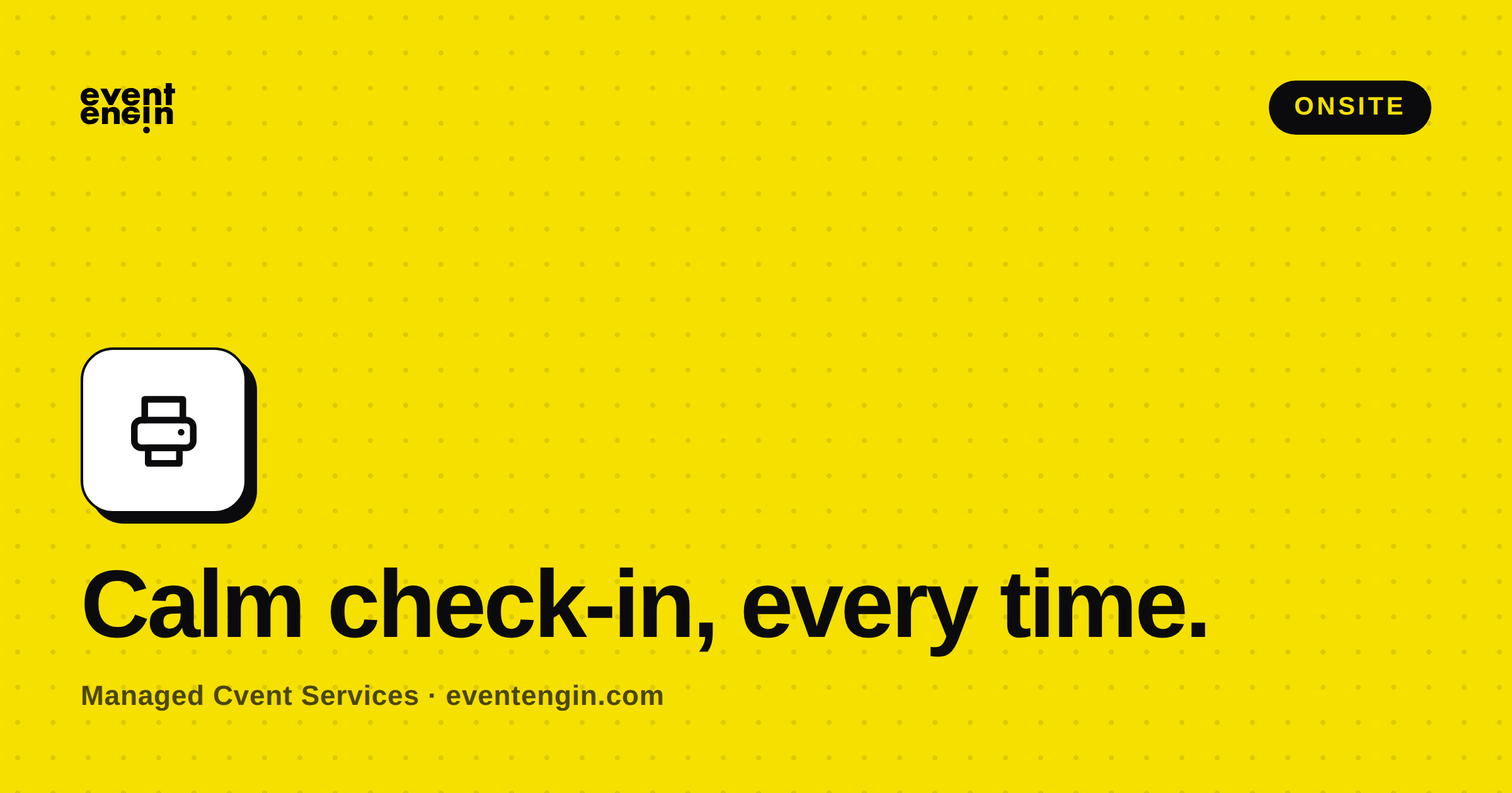 The Cvent OnArrival check-in checklist that prevents event-day chaos